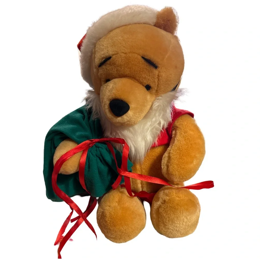 Disney  Vintage Winnie the‎ Pooh Santa